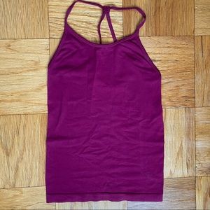 Magenta seamless tank